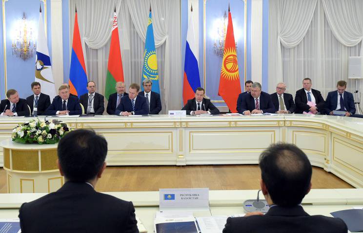 Евразийский экономический союз как ядро интеграции СНГ