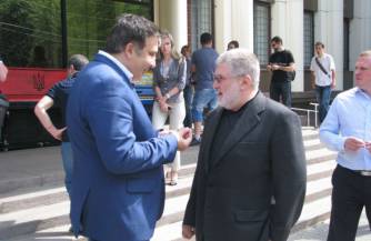 Саакашвили против Коломойского
