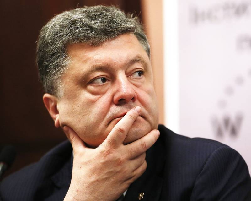 Порошенко недоволен своей работой