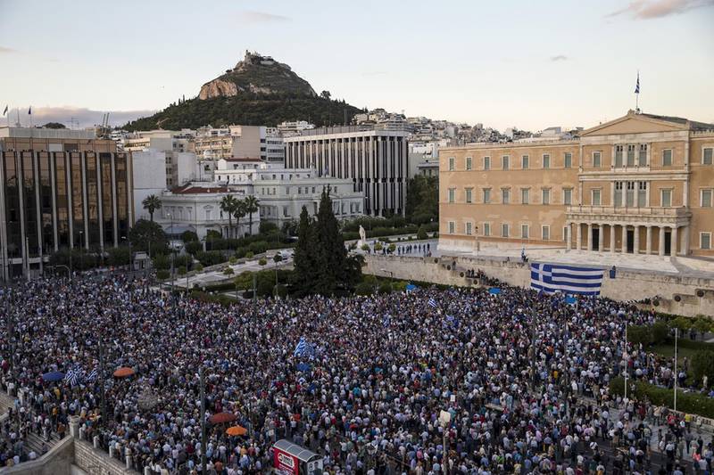 Греческий майдан может привести к очередной гражданской войне
