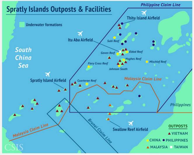 Южно-Китайское море и геополитика островов