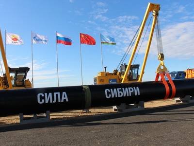 «Сила Сибири» дойдет до Шанхая «Сила Сибири» дойдет до Шанхая