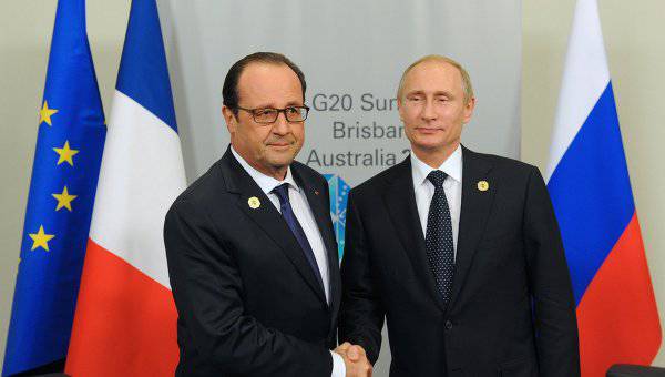 Франции пора пойти и поговорить с Владимиром Путиным