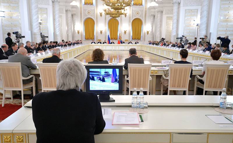 Заседание Совета по русскому языку при правительстве РФ