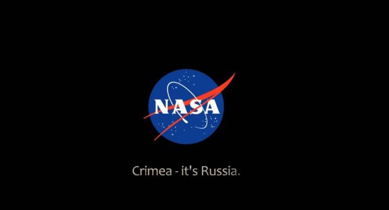 NASA признало Крым Россией?