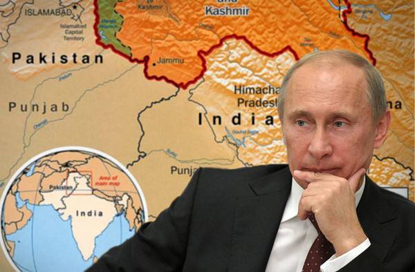 Путин делает индо-пакистанскую связку Путин делает индо-пакистанскую связку