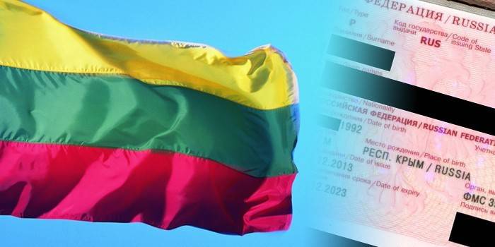 Литва отказала в визе россиянину из-за отметки в паспорте про Крым