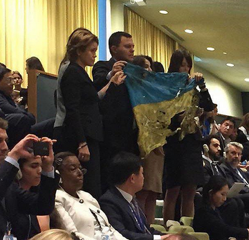 Как выгоняли украинскую делегацию из зала ООН