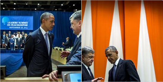 Atlantic Council: Обама забыл о Порошенко ради встречи с Путиным