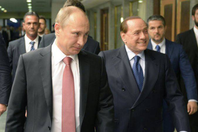 Берлускони: среди мировых лидеров Путин стал первым