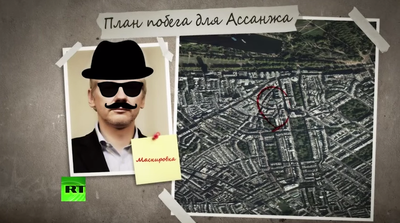 Джулиан Ассанж в сериале «Побег из посольства»