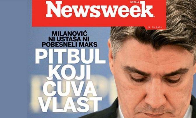 Сербские СМИ: Питбуль Миланович из делает Хорватии Северную Корею Сербские СМИ: Питбуль Миланович из делает Хорватии Северную Корею