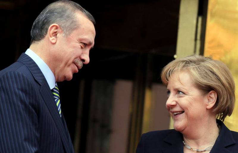 Переговоры Меркель с Эрдоганом о концентрационных лагерях для сирийцев