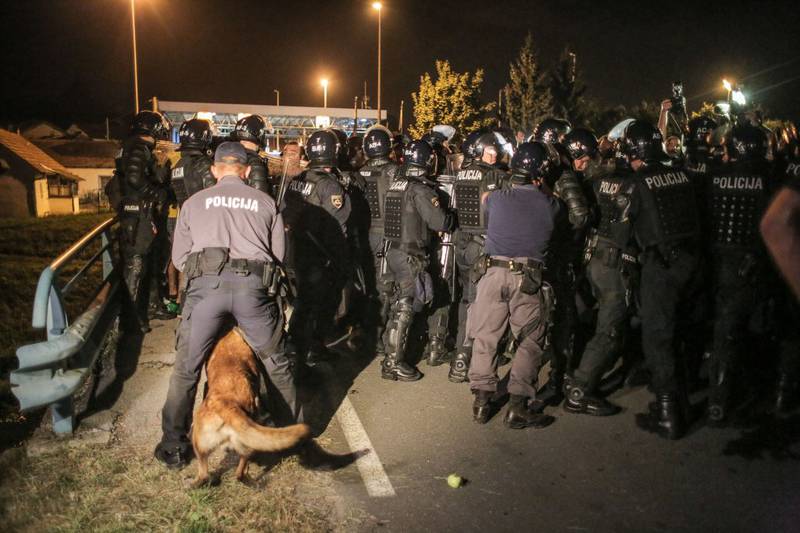 Хорватские СМИ описывают ужасы на словенской границе