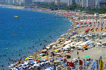 Анталья теряет миллиарды долларов  из-за спада российского турпотока