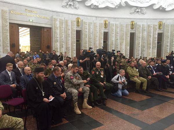 Первый съезд Союза Добровольцев Донбасса: Памятник русским добровольцам будет установлен в Киеве