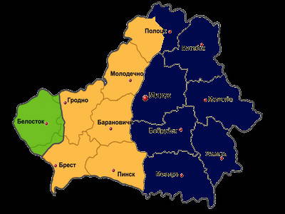 Три актуальных варианта раздела Белоруссии