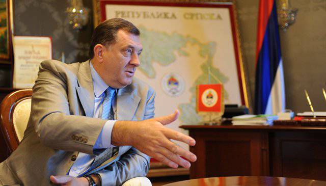 Милорад Додик: Балканы-потенциальная вспышка