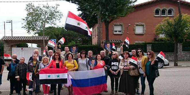 Сирийские студенты поддержали ВКС РФ