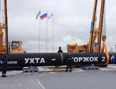 Путин запустил строительство газопровода в обход Украины
