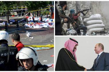 Саудовский разворот, наземная операция и загадка теракта в Анкаре. Обзор западных СМИ