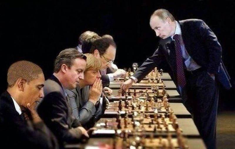 Владимир Путин: шах и мат