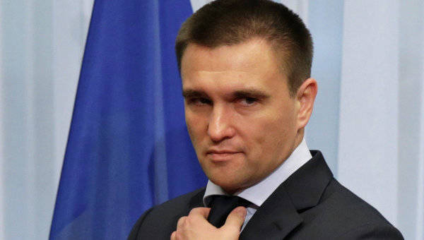 Климкин возглавит делегацию Украины на переговорах с Россией и ЕС
