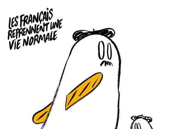 Charlie Hebdo опубликовал карикатуру на теракты в Париже Charlie Hebdo опубликовал карикатуру на теракты в Париже