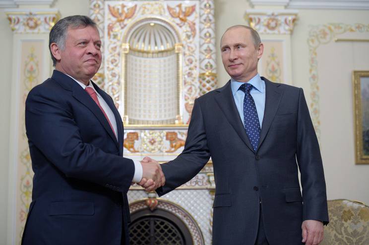 Встреча Путина и короля Абдаллы II