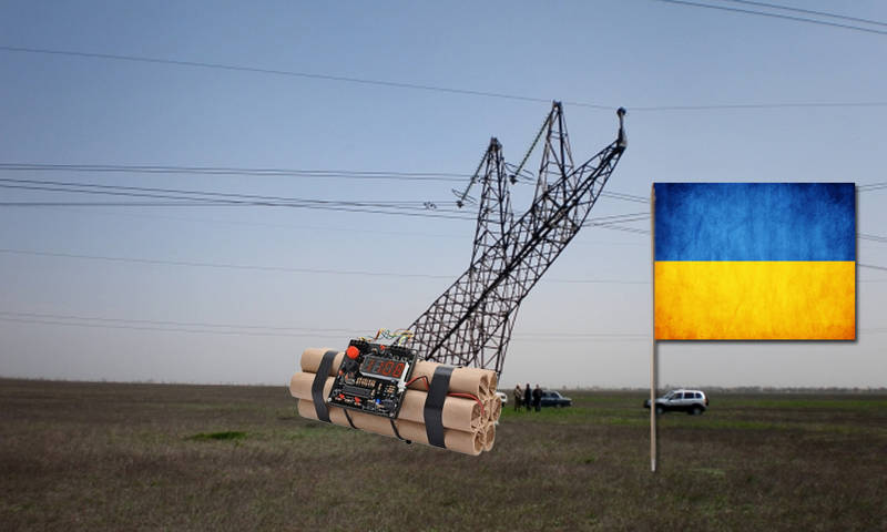 Украинские радикалы вновь пытались обесточить Крым Украинские радикалы вновь пытались обесточить Крым