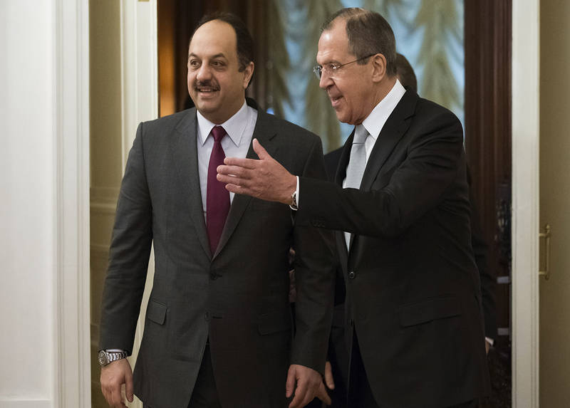 Россия и Катар помогут сирийской оппозиции сесть за стол переговоров с Дамаском