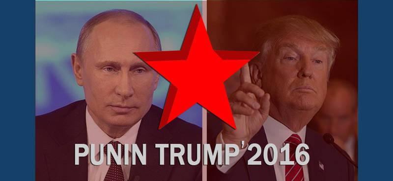 Путин и Трамп начинают игру против Хиллари Клинтон