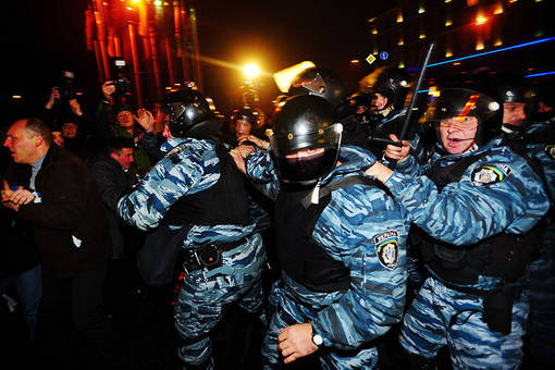 В МВД Украины берут лишь жертв Майдана