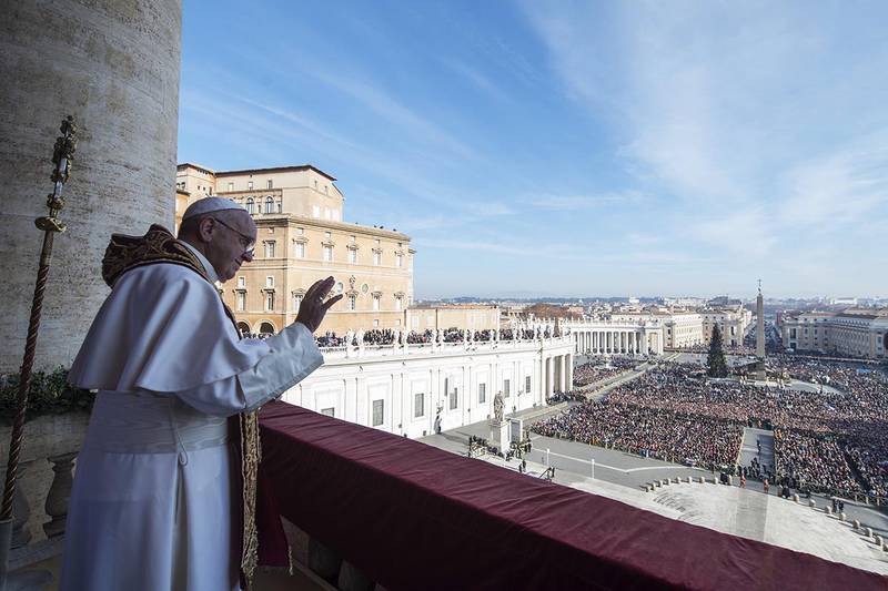 Папа Римский в рождественском послании говорил об "Исламском государстве"