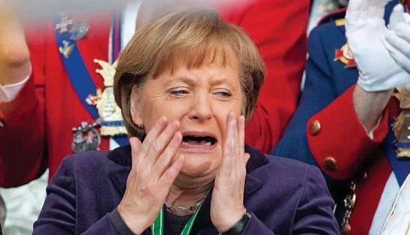 ЕС: пинок под зад Ангеле Меркель
