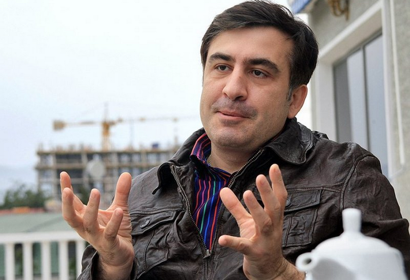 Саакашвили попался на тайной встрече в самом дорогом ресторане Киева