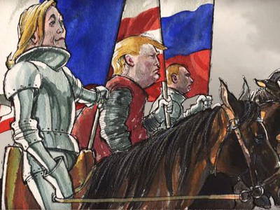 Кошмарный сон The Financial Times: в 2017 году президентами будут Трамп, Ле Пен и Путин