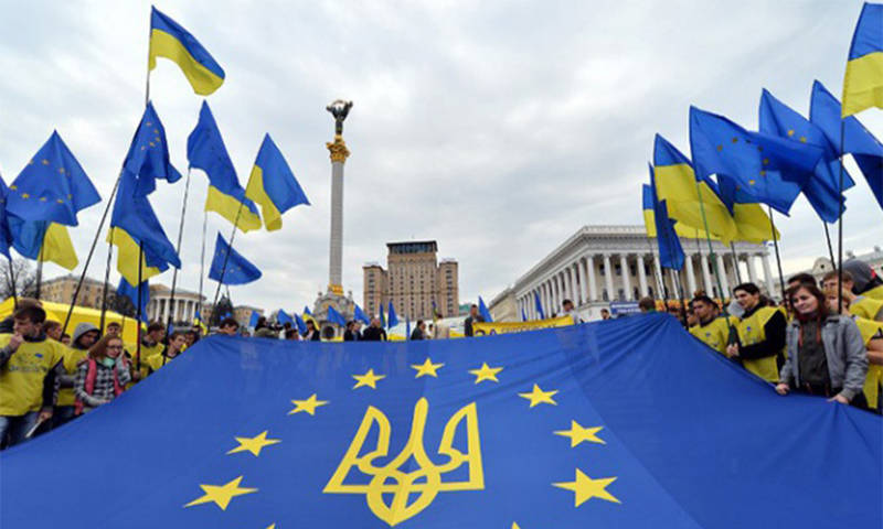 Украина почти уже Европа
