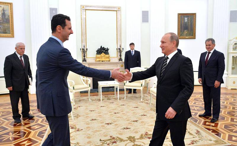 Владимир Путин не собирается встречаться с Башаром Асадом