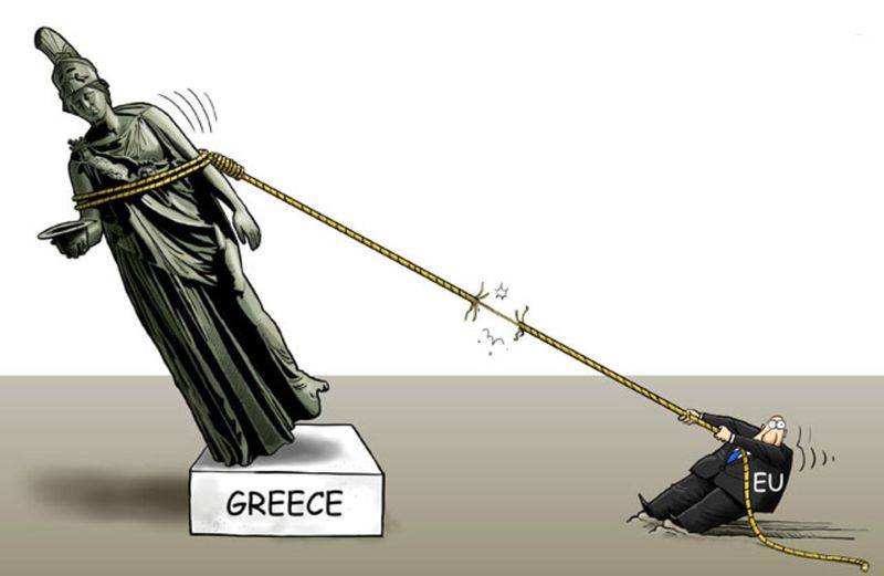 Как ЕС до боли "любит" Грецию