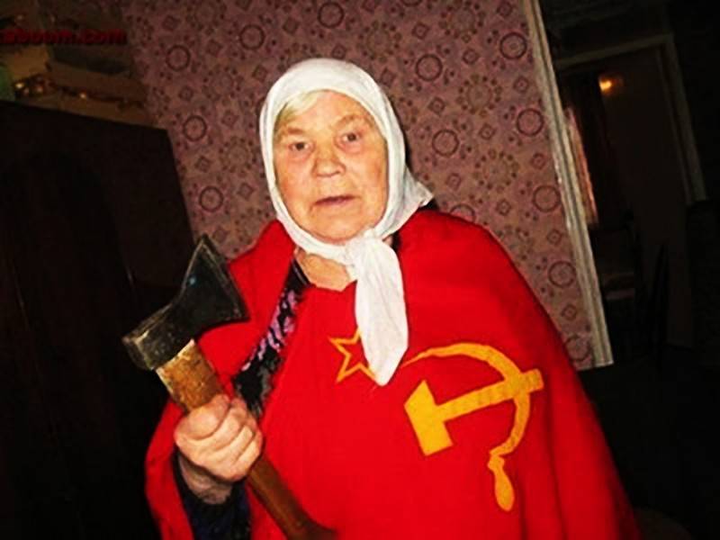 Красные бабушки как страшный сон националиста Красные бабушки как страшный сон националиста