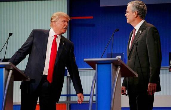 Трамп и Буш поспорили из-за России на теледебатах