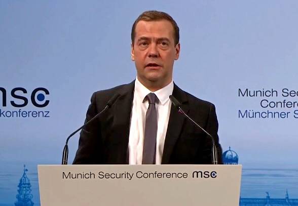 Речь Дмитрия Медведева в Мюнхене