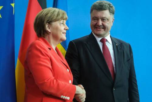 Встреча в Берлине: словесная поддержка Меркель и брыкание Порошенко