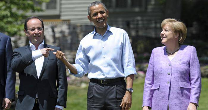 Обама, Кэмерон, Олланд и Меркель провели телефонные переговоры по Сирии