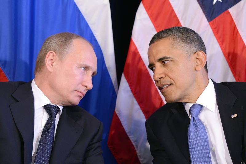 Обама не собирается соперничать с Путиным