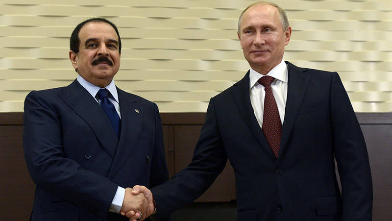 Итоги встречи Владимира Путина и Короля Бахрейна