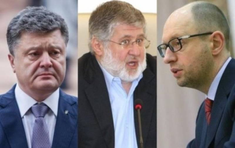 Порошенко, Яценюк и Коломойский сформировали союз против Тимошенко и Саакашвили