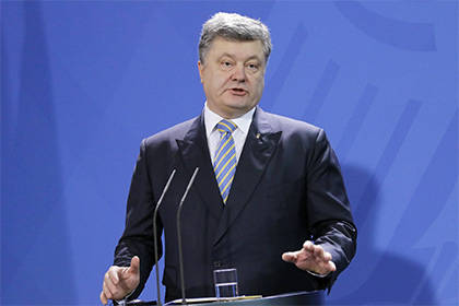 Порошенко: Украину защитит Бундесвер