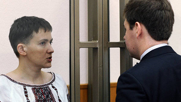Савченко заявила Порошенко, что обмен с ее участием должен быть равным